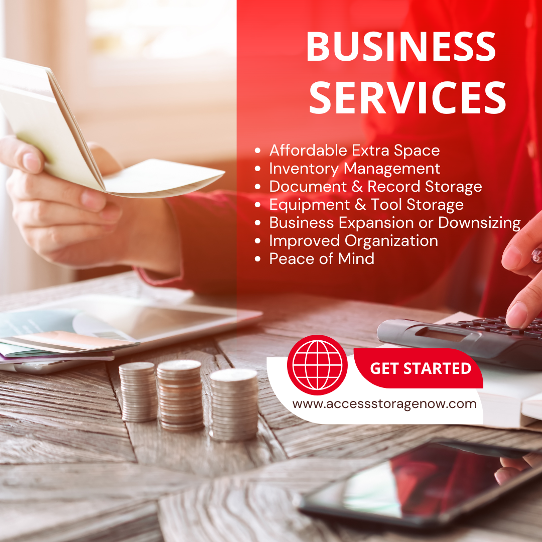 Access Storage offers storage for moving, business storage, vehicles, boats, campers and so much more. We aren't just here for home storage. We are your local storage solution